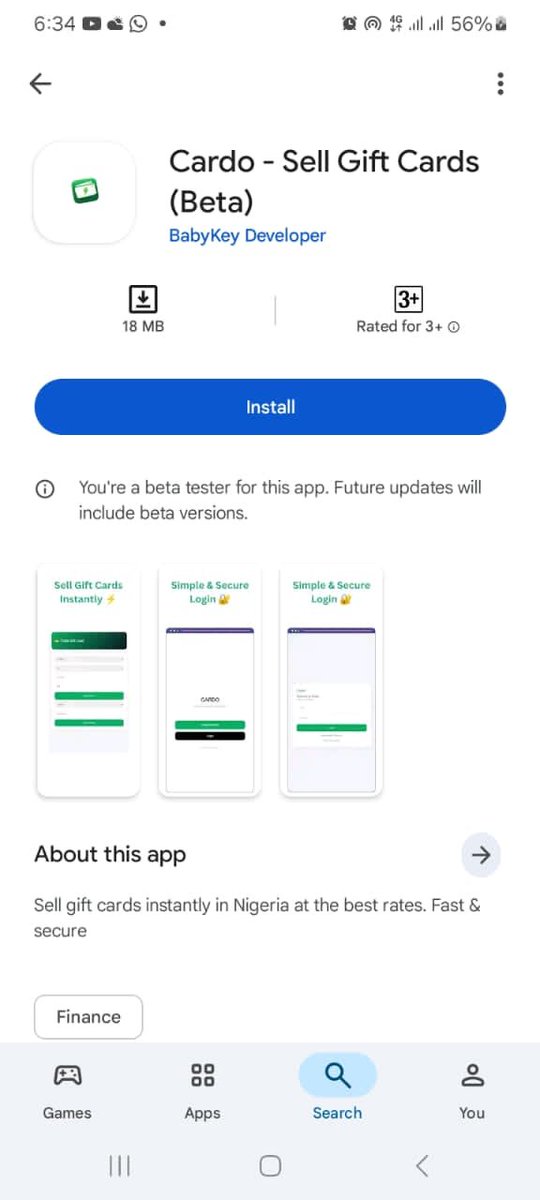 thistolulope's tweet photo. 🚨 https://t.co/WgvHS7Zj1V is officially up for sale!

A complete gift card trading business with: ✅ Website ✅ Android App (Live on Google Play) ✅ Admin Dashboard ✅ Source Code ✅ Domain

Serious buyers only.
🌐 https://t.co/bvfhqJcPfE
https://t.co/rvrekYigLR https://t.co/5L65wi7P1X