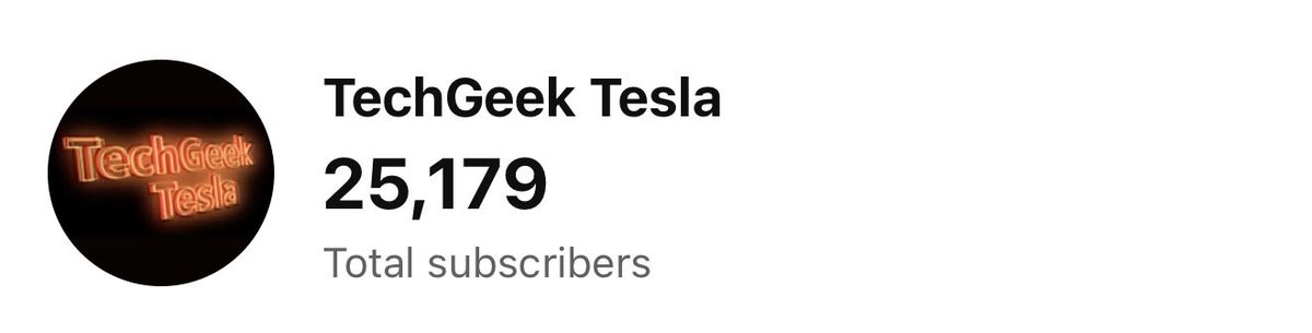 TechGeek Tesla 🔋⚡️ tweet media
