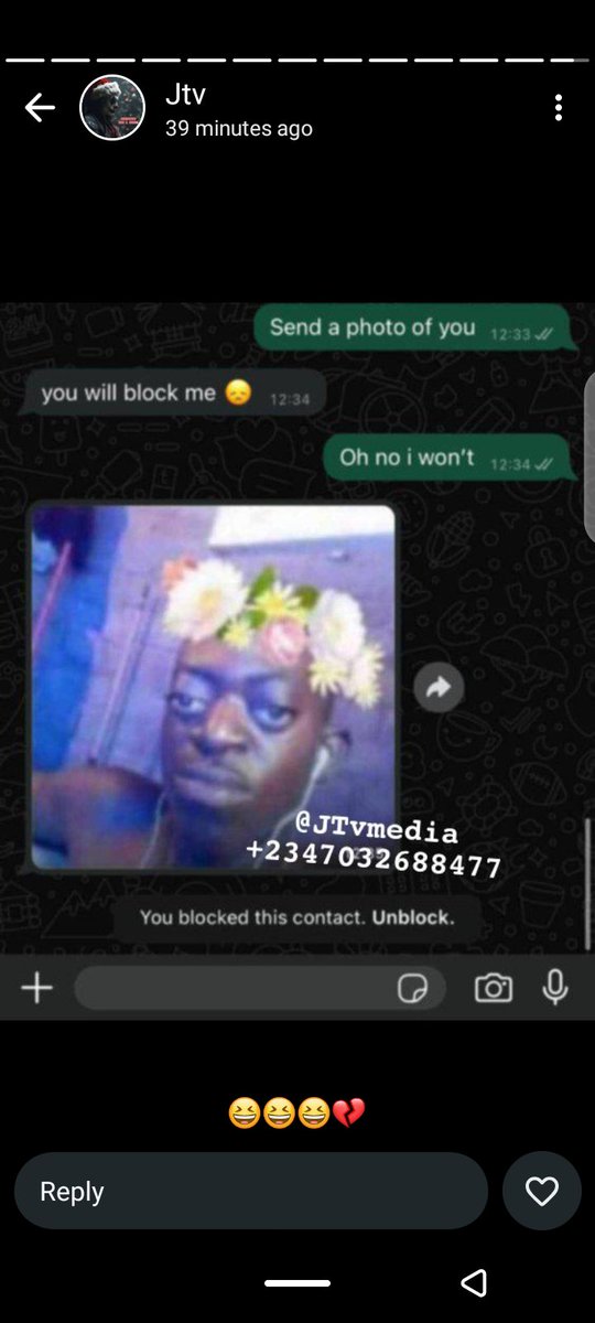 thefilaguy's tweet photo. 😭😭😭 oh no she did no more way for ugly people 😭😂 https://t.co/M7196l5d4j