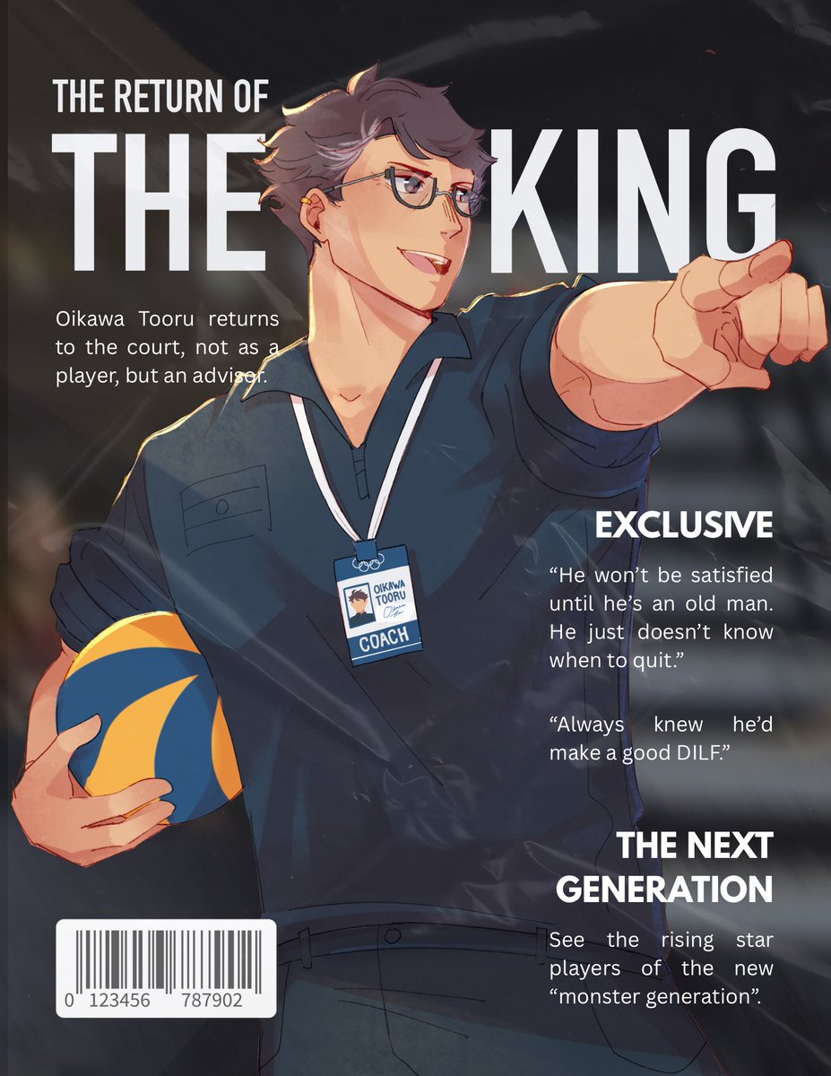 naricurico's tweet photo. Happy Birthday Oikawa! Been thinking about him as a coach post-retirement 🫶

#及川徹生誕祭2026 https://t.co/DHCH0nA0vN