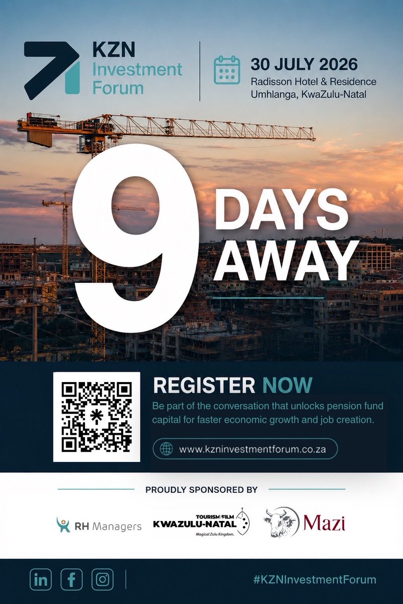AphinkoConsult's tweet photo. #KZNInvestmentForum is just around the corner. Book your seat. https://t.co/qwLt6P3qEW