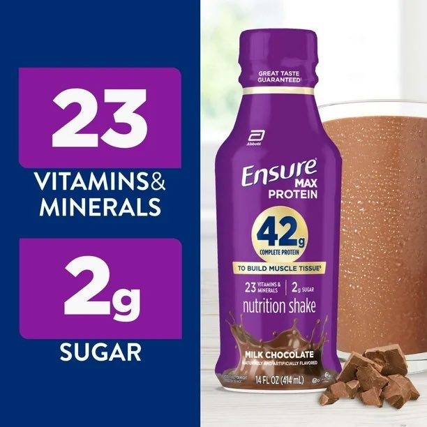 thefancygrocery's tweet photo. NEW ARRIVAL

Ensure Max Protein Milk Chocolate Nutrition Shake — 42g Protein (414ml x 12) now available

Delivery:
Lagos: 24–48 hours
Outside Lagos: 2–4 working days

DM to order | WhatsApp: +2348053553787
Website link in bio 🔗 https://t.co/GZALlEc5yG