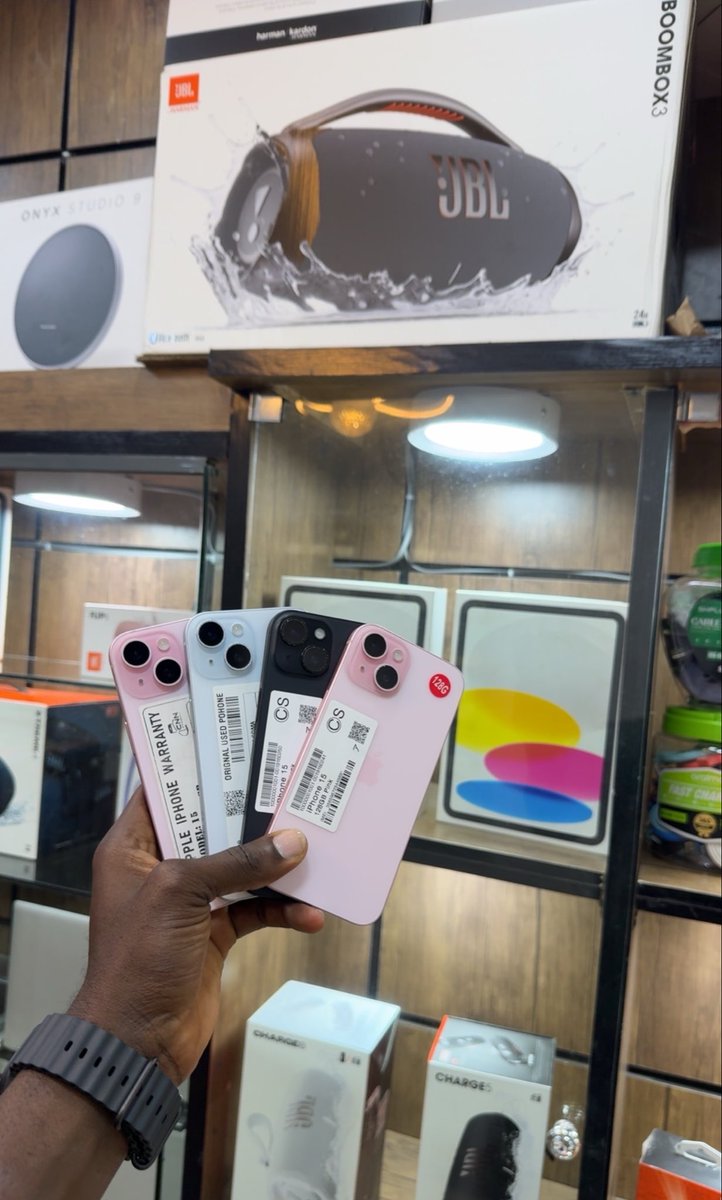 zirkongadgets's tweet photo. Physical + eSIM non LLA
🇬🇧 iPhone 15 128GB 🏷️  ₦670,000
🇬🇧 iPhone 15 256GB 🏷️  ₦720,000

Dm here  or Call/Whatsapp; 08168999386, 07083654651

📍Shop 5 Block-N, Al’barka shopping complex, Arisekola market, Bodija ibadan.

WE DELIVER 🚚 NATIONWIDE https://t.co/HDPchvjvsM