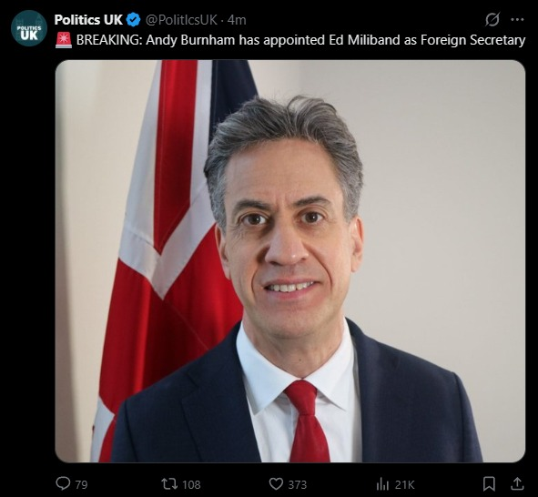 srazash's tweet photo. 🥳 HE'S OUT AS ENERGY SECRETERY!!! 🎉 https://t.co/f5nYiQ1TVi