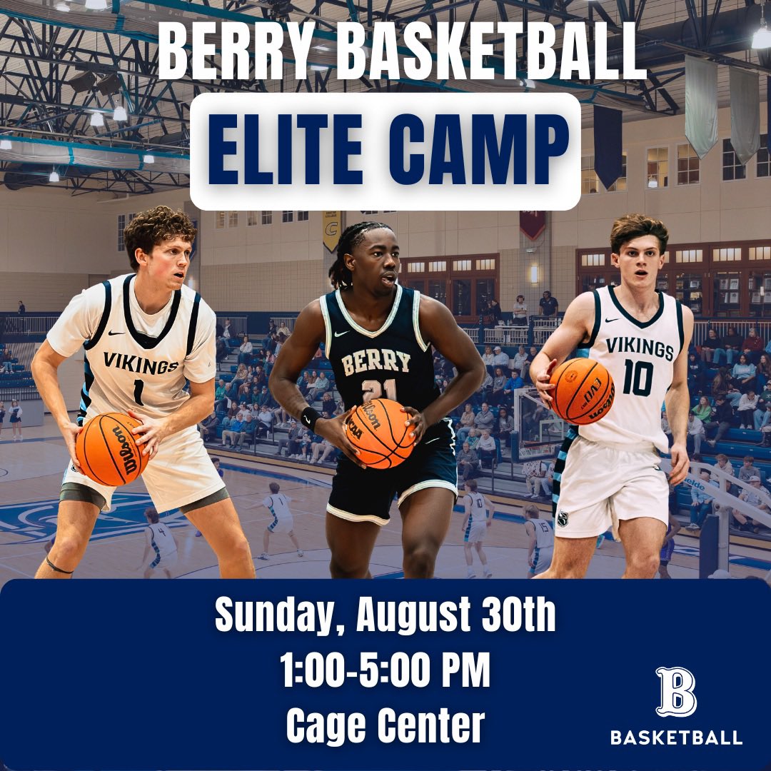 Berry Men's Basketball tweet media