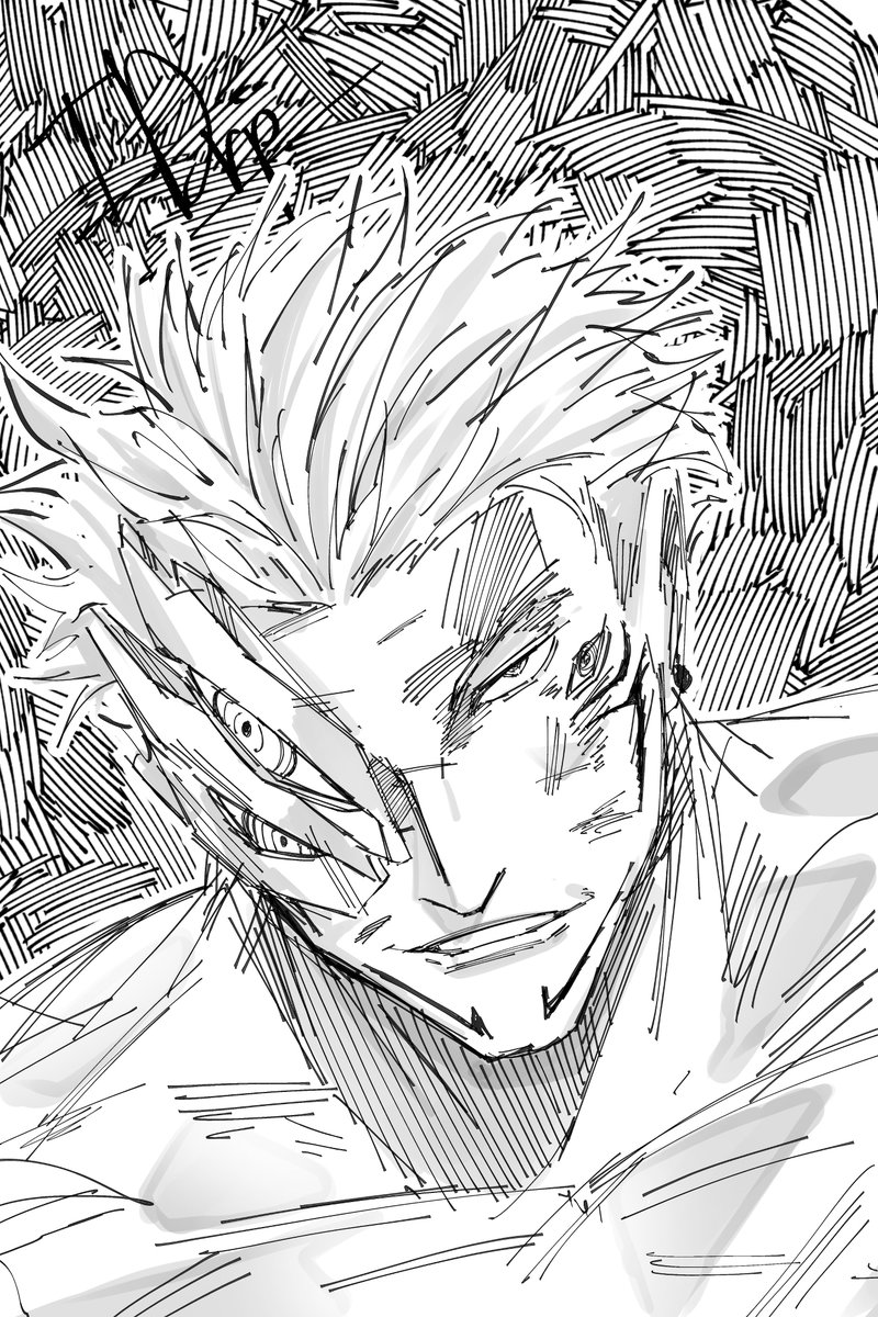 Drip_C0's tweet photo. Sukuna Sketch Collection 
#JujutsuKaisen #JJK #Rkgk https://t.co/xvOPHdvwsL
