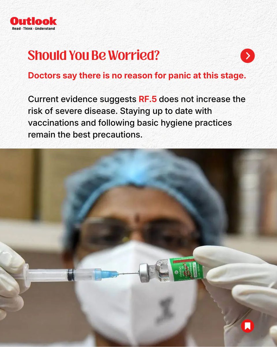 Outlookindia's tweet photo. Follow Outlook India for more health updates.
#COVID19 #RF5 #Omicron #AndhraPradesh #PublicHealth #OutlookIndia https://t.co/6vJepI8Hf7