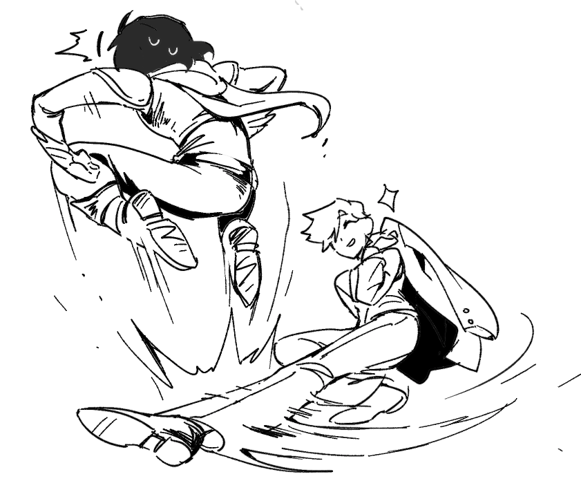anxun1340's tweet photo. I think he can also use the sweeping kick. His legs are very long and he also likes to use the flying kick.
#deltaruneㅤㅤㅤ 
#flowery https://t.co/0zSq2pVLyA