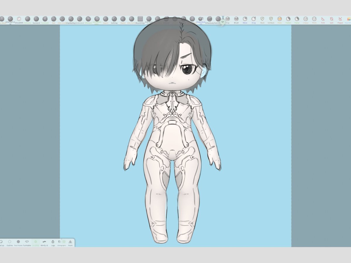 yacoolzabest's tweet photo. " wip 02 "
#Evie ( โปรเจคระยะยาว อาจได้ทำทีละนิด ) ลองสเกตดีไซน์ และนั่งแกะดีเทลชุดคาแรคเตอร์ดู เรฟดีเทลยังหาดูยากอยู่ ต้องนั่งแกะเอาจากวีดีโอตัวอย่างเกม คงต้องรอข้อมูลเกมเต็มจากค่ายเกมออกอีกที ค่อยกลับมาเพิ่มรายละเอียด บางจุดยังไม่มีเรฟให้ดูมากนัก 
#StellarBladeBloodRain https://t.co/aj1WrY78e4