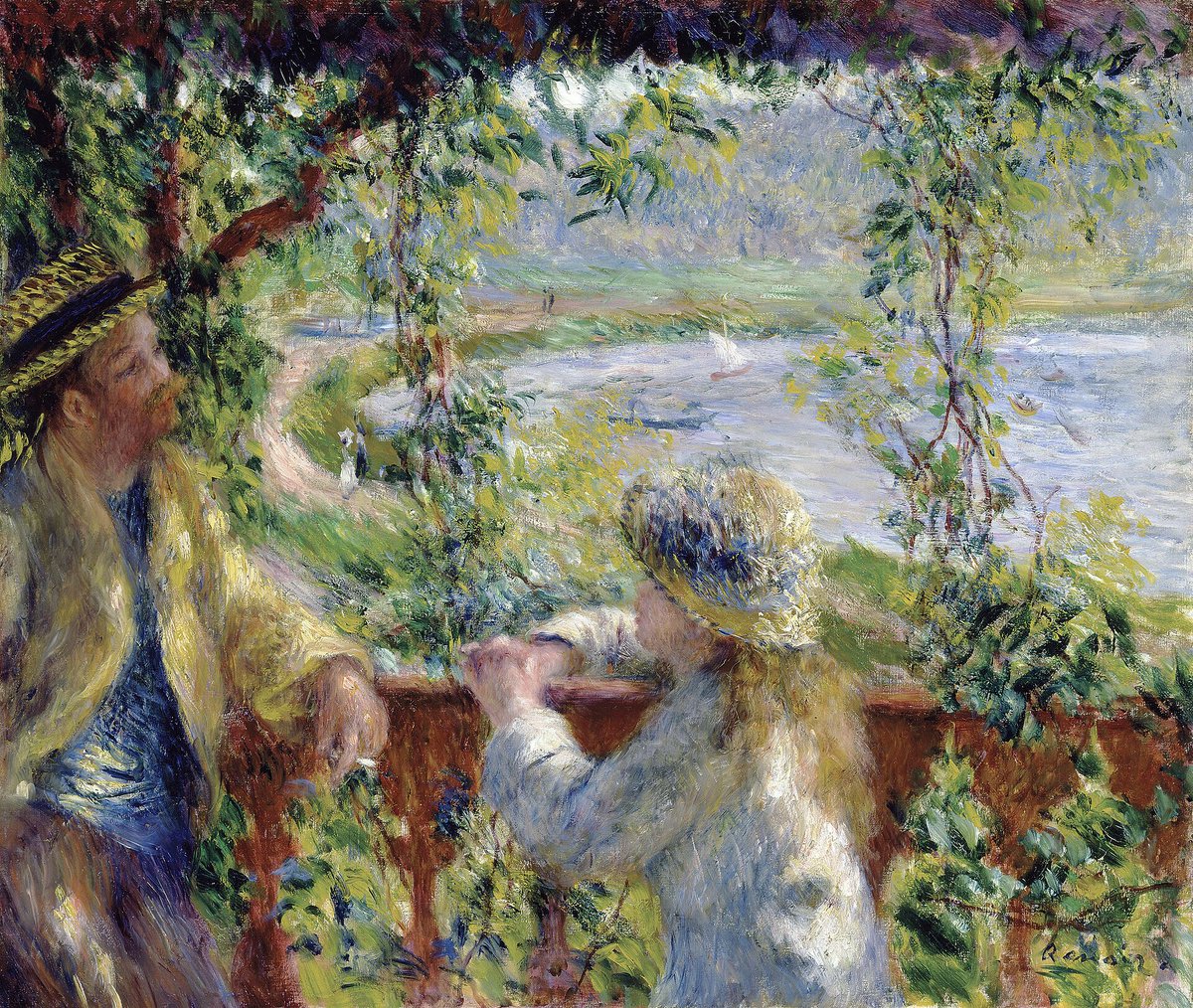 impression_ists's tweet photo. Pierre-Auguste Renoir, By the Water https://t.co/xHmEqsKG3i