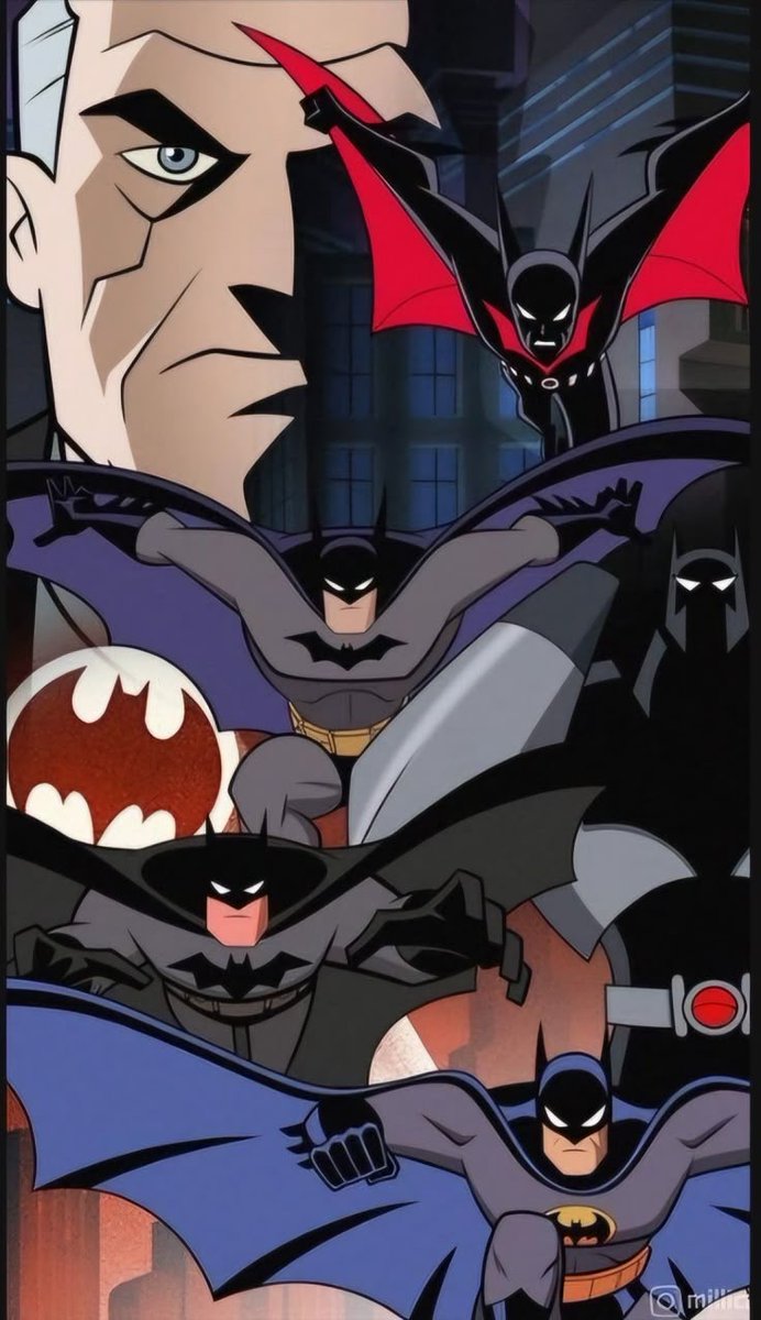 wavebatt's tweet photo. The many faces of Gotham's dark knight. 🦇 https://t.co/V8rkqfcT0L