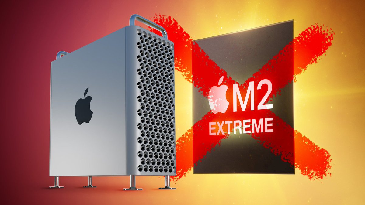 AppleX4_'s tweet photo. Apple pudo haber ido mucho más allá con sus chips… pero nunca ocurrió.
Los M2 Extreme y M3 Extreme estaban sobre la mesa, pero Apple los canceló por coste y poca demanda del Mac Pro. Ahora queda la duda: ¿volveremos a ver un chip por encima del Ultra? 🤔 #Apple #MacPro https://t.co/Kyyiir2TX6
