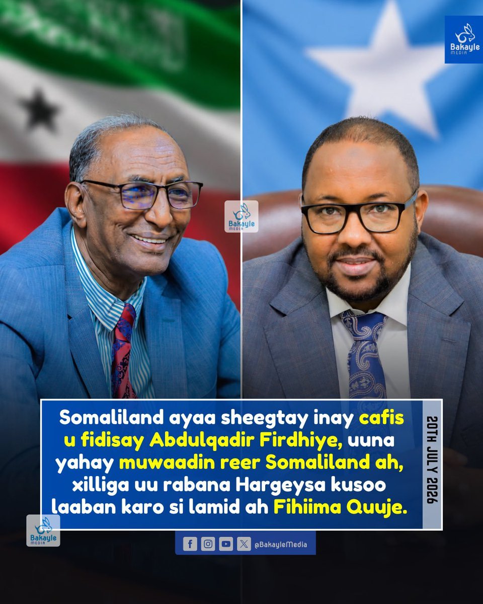 HusseinAli95454's tweet photo. Dawlada somaliland oo ku dhaawaqdey inay cafis ufidineyso hogaamiyaha sool bari abdiqadir firdhiye . https://t.co/I5gntXiskV