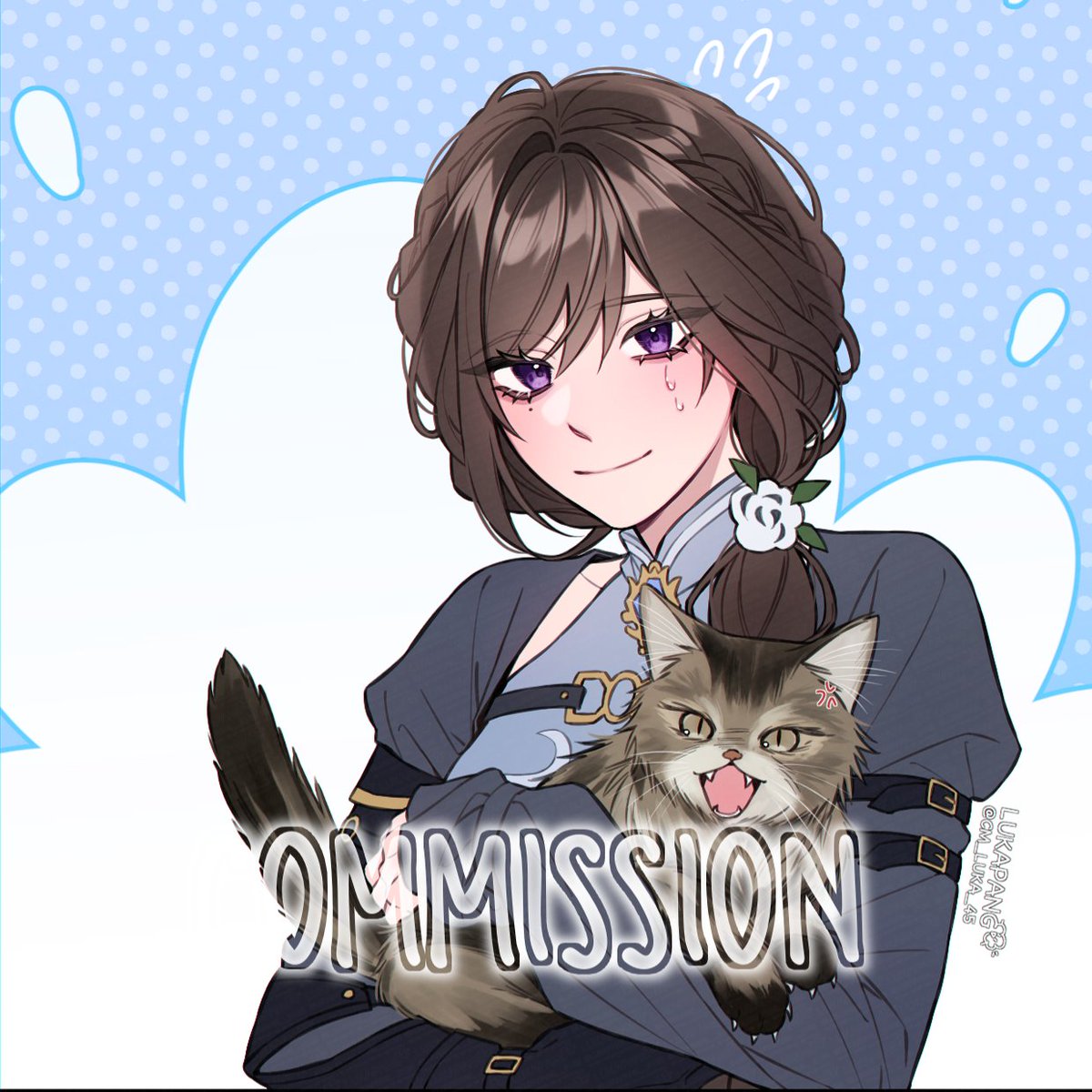 🌸 COMMISSION 🌸 LUKA 🌸 tweet media