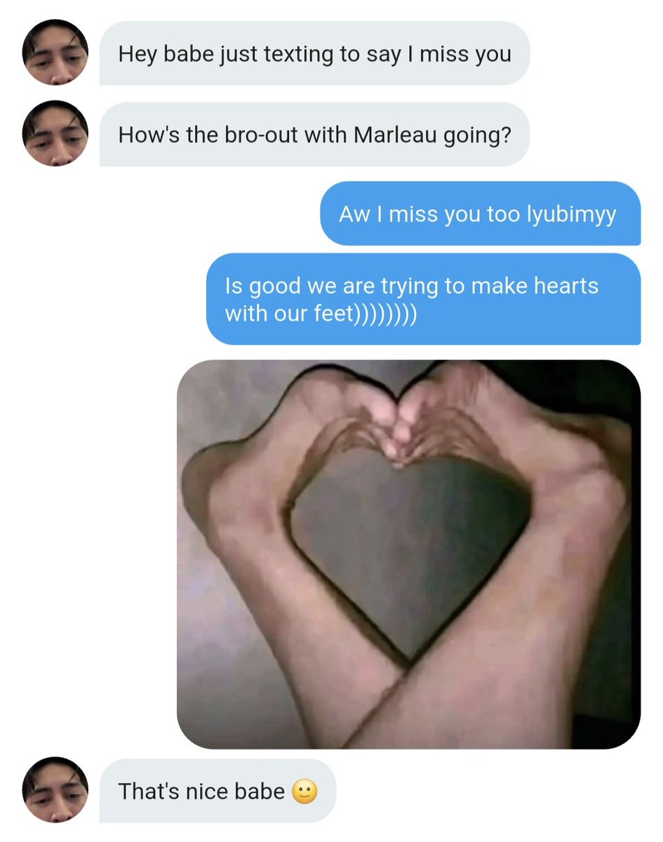yakassiii's tweet photo. hollanov texting pt 54 ilya and marleau having a bro-out (bro hangout) https://t.co/7WVM8FMO08