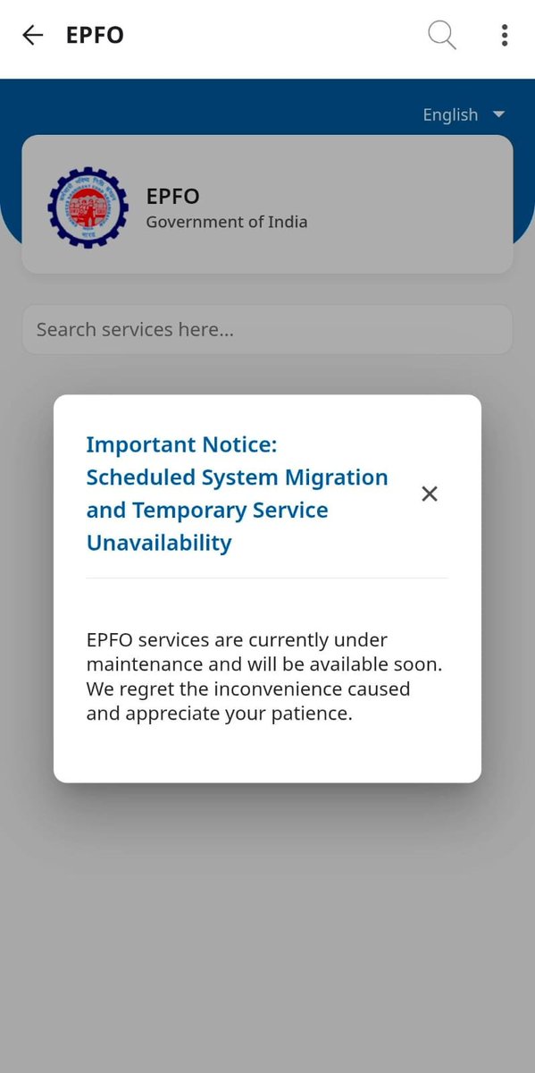 Amitad84's tweet photo. @officialepfo Passbook checking web portal and umang application is not working @officialepfo #EPFO #PFinterst #EPF @LabourMinistry https://t.co/y0kp6fPgF8