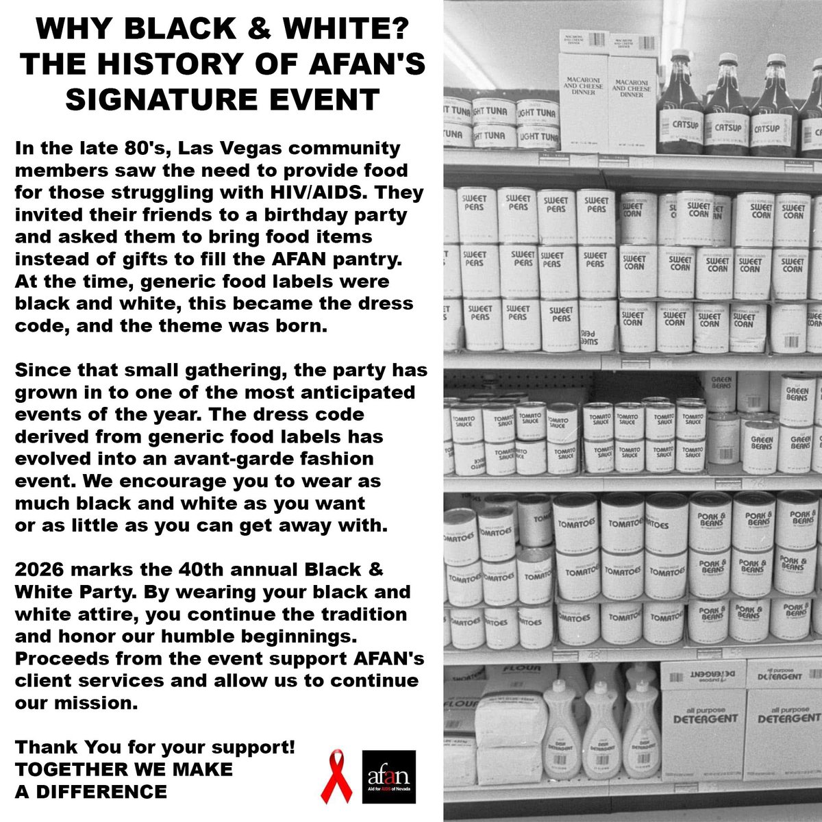 AFANLV's tweet photo. Why Black &amp; White? 🖤🤍 #AFANBW tickets and tables are on sale now with earlybird GA specials ending July 31. Visit https://t.co/JjMH51bm48 https://t.co/cZEKvgbAqJ