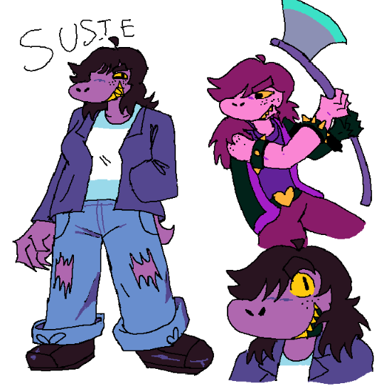 pokuu7_'s tweet photo. #deltarune #deltarunefanart

trying to figure out how to draw susie . https://t.co/BnLpcpLO5q