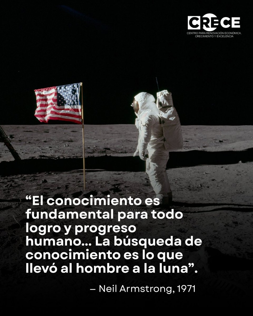 centrocrece's tweet photo. Hace 55 años, un ser humano caminó sobre la luna. No fue accidente — fue curiosidad humana llevada a su límite. En CRECE creemos que esa misma curiosidad es lo que impulsa el progreso de toda sociedad. #20DeJulio #CentroCRECE https://t.co/Szrx3OsKpt