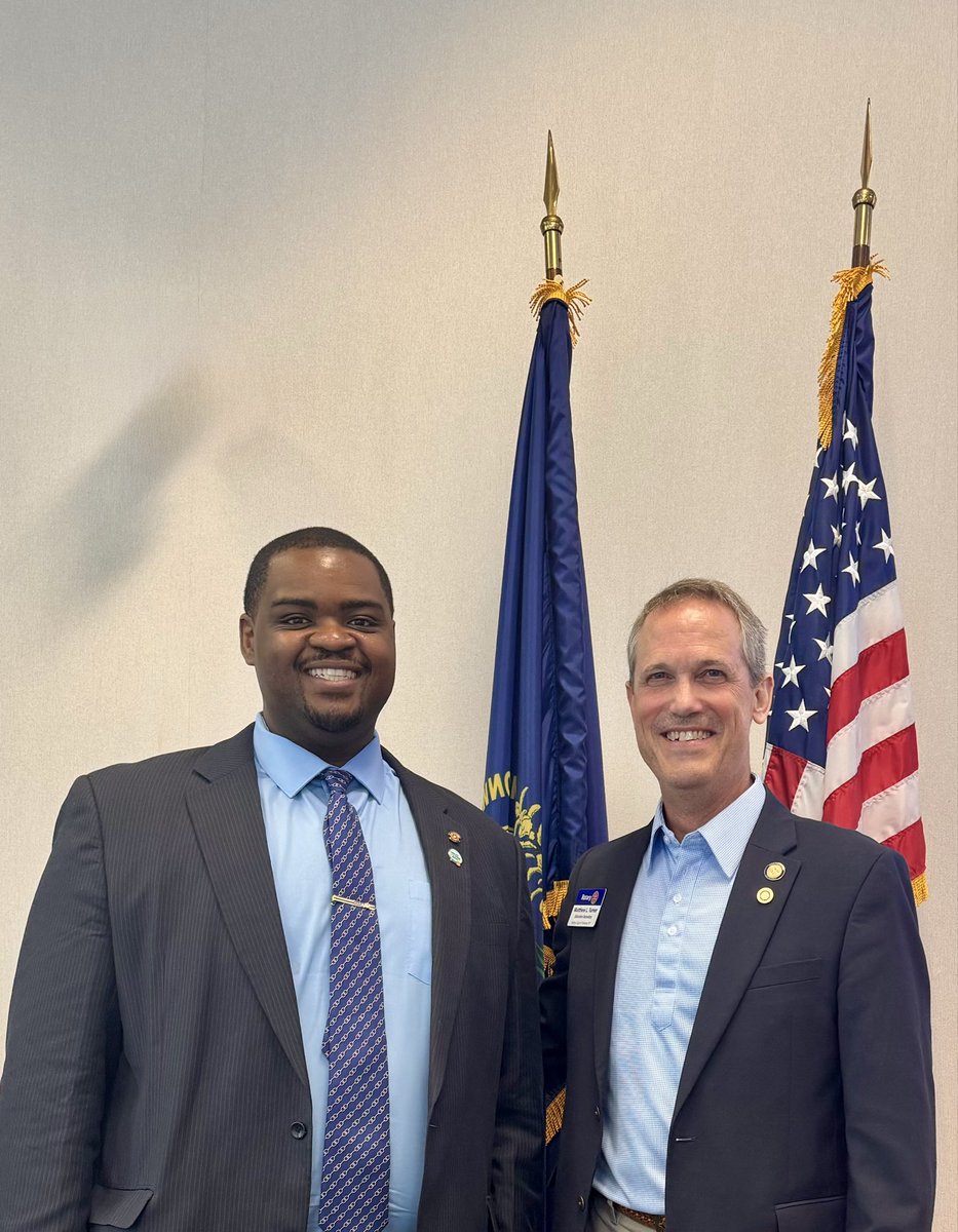 EdMathis_Cre's tweet photo. It was a pleasure visiting the Rotary Club of Florence, Kentucky today. Thank you to President Matt Turner and the entire club for the warm welcome and hospitality.

From your new friend across the river. 💙💛 #ServiceAboveSelf #Rotary #FlorenceKY #CincinnatiRotary https://t.co/Mu6VzWaA39
