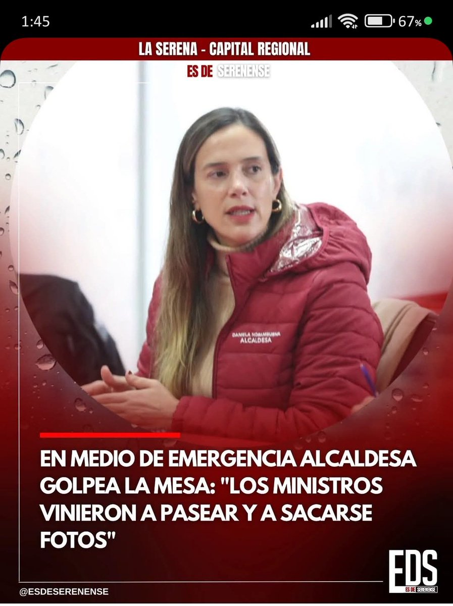 Nostromo9999's tweet photo. Desastre en el Norte Chico, Kast podría ser acusado Constitucionalmente por Notable Abandono de Deberes...! https://t.co/LQYgy9KItz
