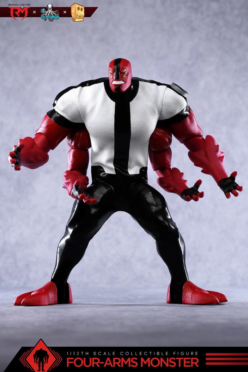 BenTenNews's tweet photo. An unofficial fully-articulated 9” Four Arms toy is up for preorder on the Tokullectibles website!

Source: @Tokullector https://t.co/ieuIJuIcPW