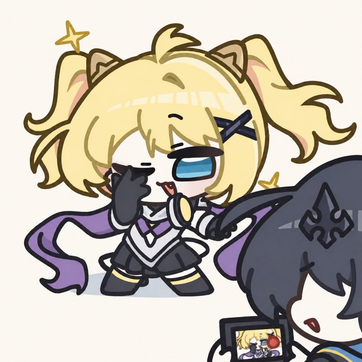 xeniabog's tweet photo. I am Chaton, avatar of the dark sniper.
My blonde twin tails are my seal.
The moment I pull the trigger,
the world shall behold my true form.(source:巴哈姆特-我的貓會前空翻)#StellaSora #game #fyp https://t.co/gEqRnTmxV2