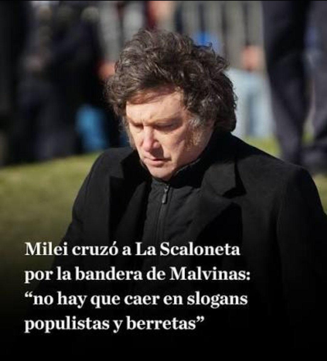 GrietaMas's tweet photo. Dónde vieron que un presidente hable en pleno Mundial en contra de sus jugadores ?

Solo un perverso y sádico puede hacerlo 

Había un problema y quiero saber cuál es https://t.co/fGeTcvmv0Y