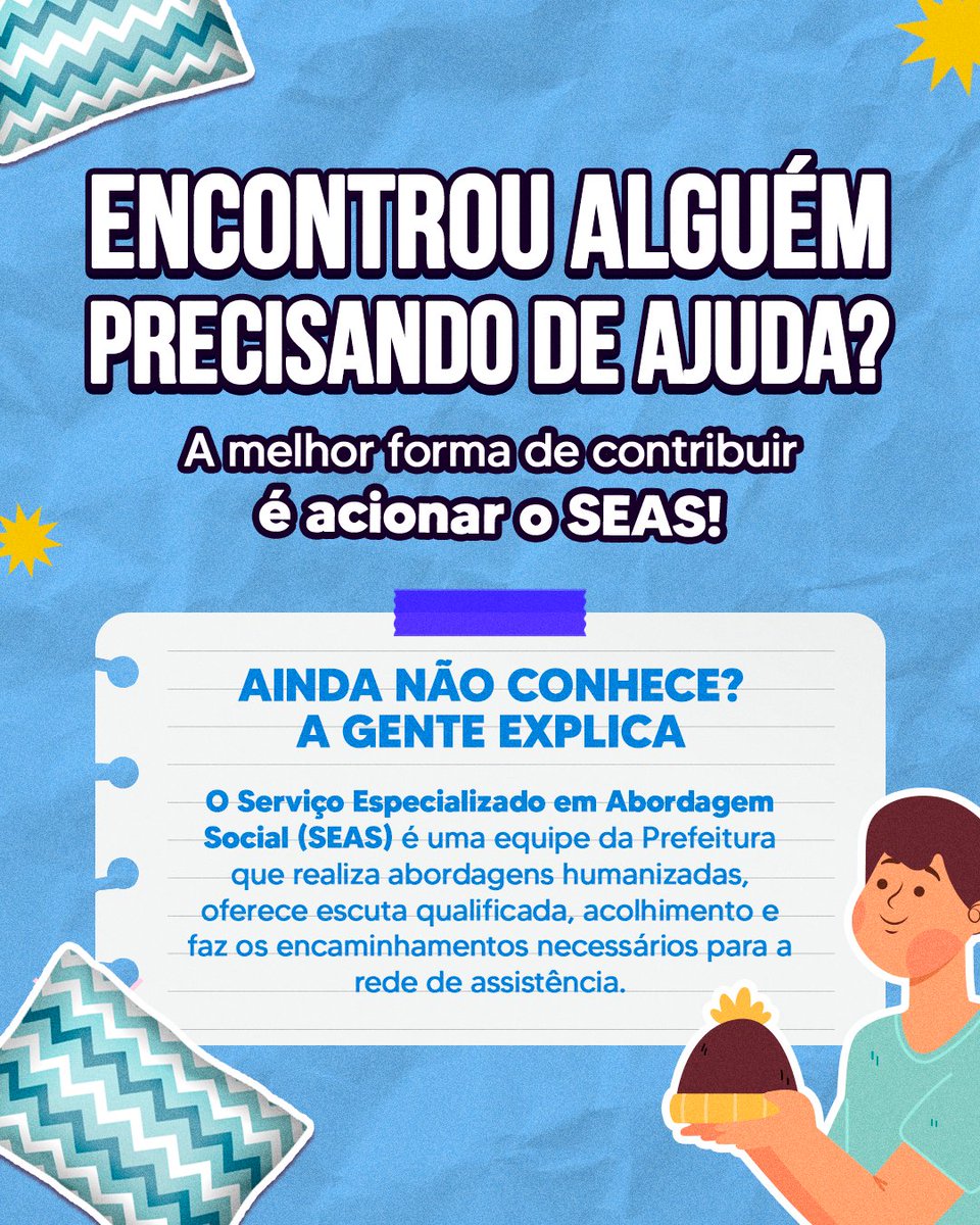 prefdemaringa's tweet photo. Ei, você sabe como ajudar alguém em situação de rua? 🤝💙 https://t.co/Kro5B8pO2S