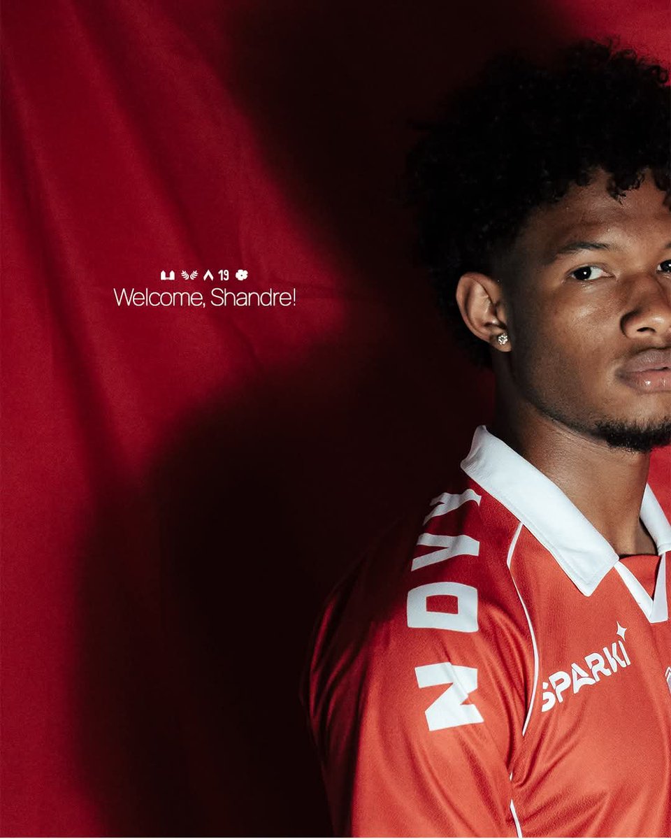 UnplayableZA's tweet photo. 𝗕𝗥𝗘𝗔𝗞𝗜𝗡𝗚 ‼️

Shandre Campbell has signed for KV Kortrijk from Club Brugge. Four-year deal.

#UNPLAYABLE https://t.co/fyhKEHnsgX