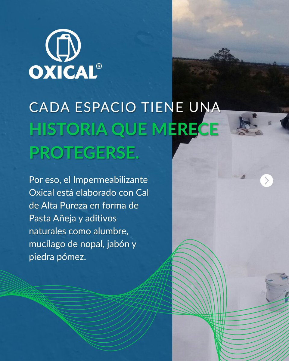 OXICALmx's tweet photo. 🌧️🏠 La mejor protección comienza con el impermeabilizante adecuado.
¿Quieres mantener tus espacios libres de filtraciones y humedad? En este post te compartimos algunos de los principales beneficios del Impermeabilizante OXICAL.
#Impermeabilizante #OXICAL #ProtecciónTotal https://t.co/dMfCOvpQoh