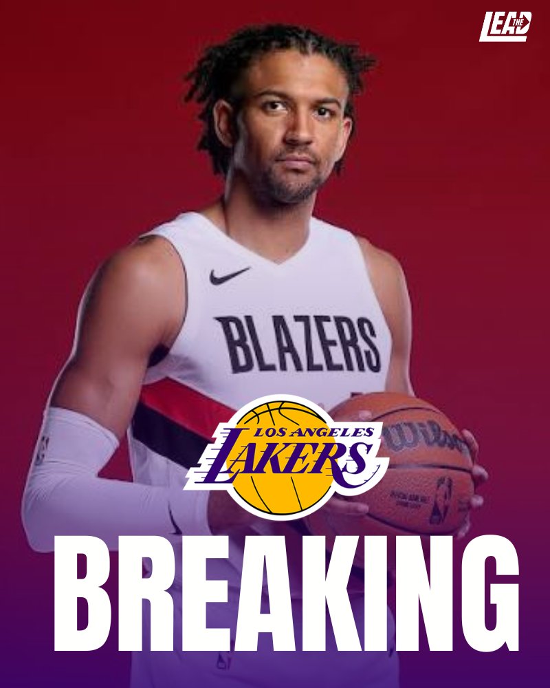 LakersLead's tweet photo. BREAKING: The Lakers have signed Matisse Thybulle to a 1-year, $3.3M deal

RT TO WELCOME THYBULLE TO THE #LAKESHOW https://t.co/tvJJGh3nkV