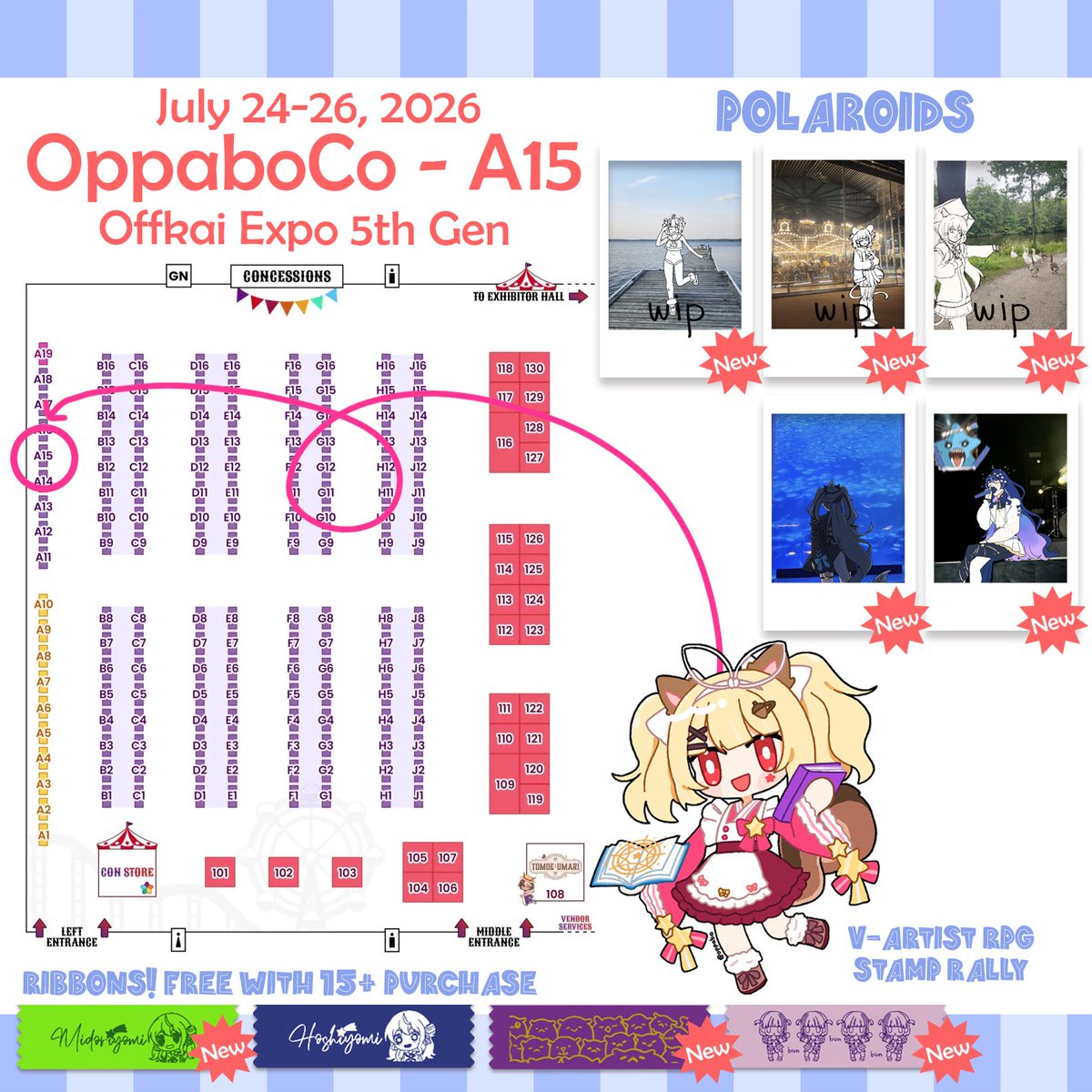 miko様　オーダーページ 🌟#OffkaiGen5 Catalog!🌟 Hello!! I'll be at Offkai for the first
