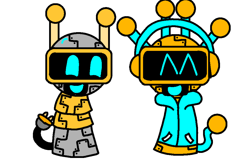 Kadenwolfxv's tweet photo. Funbot meets Chajiam #sprunki #sprunkifunbot #sprunkioc #funbot https://t.co/H7OJ91F7XE