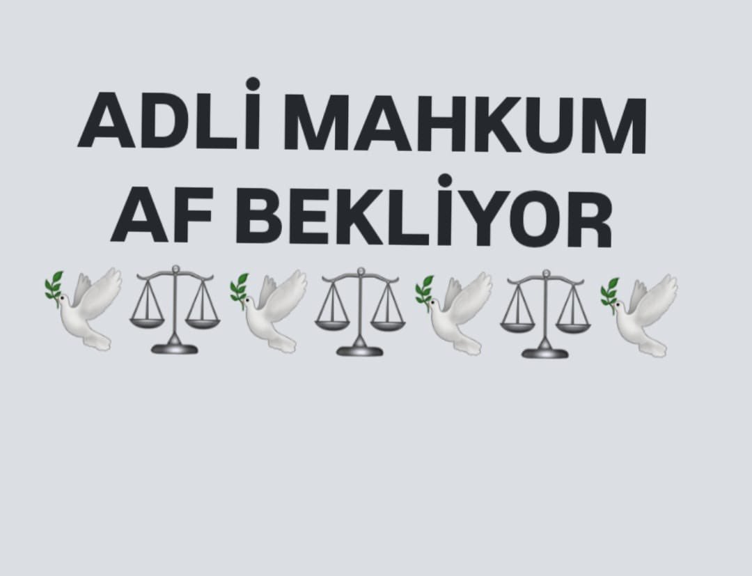 Ekrsmq's tweet photo. Geçmişi AFTemizler
Milyonlar AFBekliyor
@adalet_bakanlik
 #EşitKapsamEşitAF @RTErdogan @dbdevletbahceli @eczozgurozel @tuncerbakirhan @avabdullahguler @abdulhamitgul @YildizFeti @avbulentkaya @muratemirchp @NumanKurtulmus . https://t.co/RQacOcwsc5
