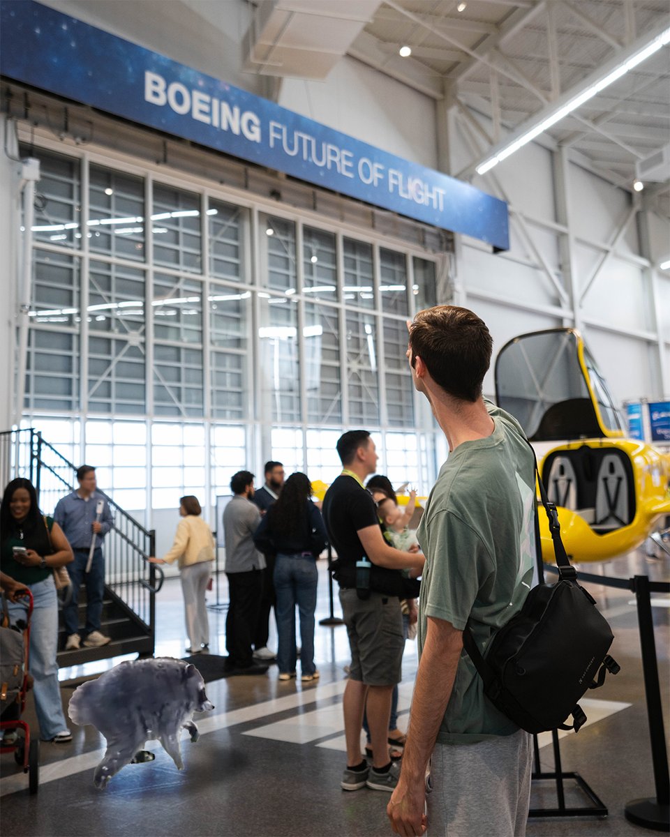 futureofflight's tweet photo. Everyone’s asking where Jimothy will show up next.

Turns out, #BoeingFutureOfFlight was already on his itinerary. ✈️🦝

As a Seattleite with a natural love of aerospace, Jimothy toured the Destiny Module, passed the Wisk prototypes and stopped by the Lettuce Lab in the Boeing Engineering Zone.

Disclaimer: A little photo magic may have helped make this happen.