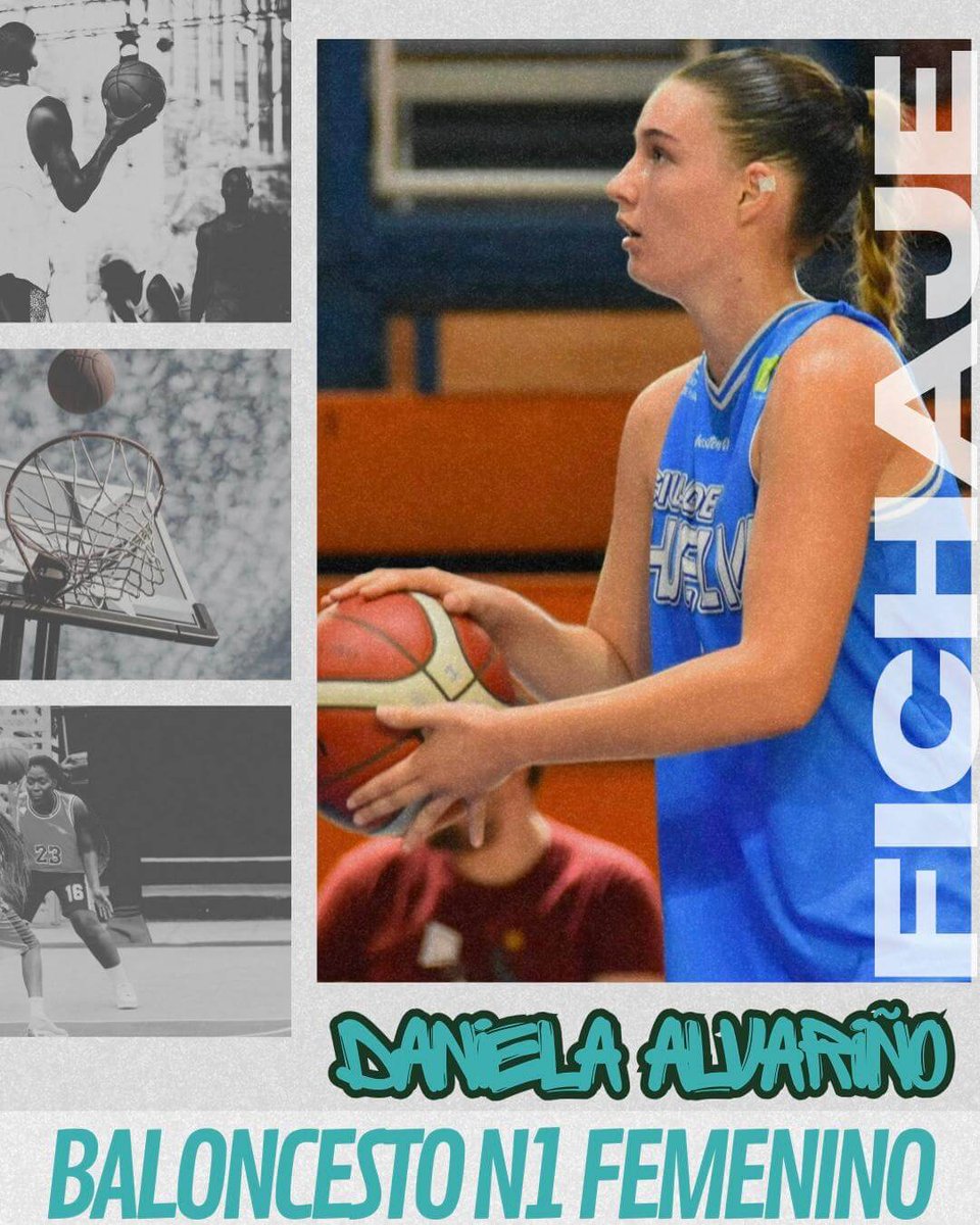 Alandaluscdt's tweet photo. 🏀💥 ¡NUEVO FICHAJE!

Daniela Alvariño se incorpora al N1 Femenino de Al-Ándalus.

Talento ofensivo, carácter competitivo y liderazgo para seguir elevando el nivel del proyecto.

💜💚 Seguimos construyendo el baloncesto femenino de Huelva. https://t.co/rWrCoAVTKe