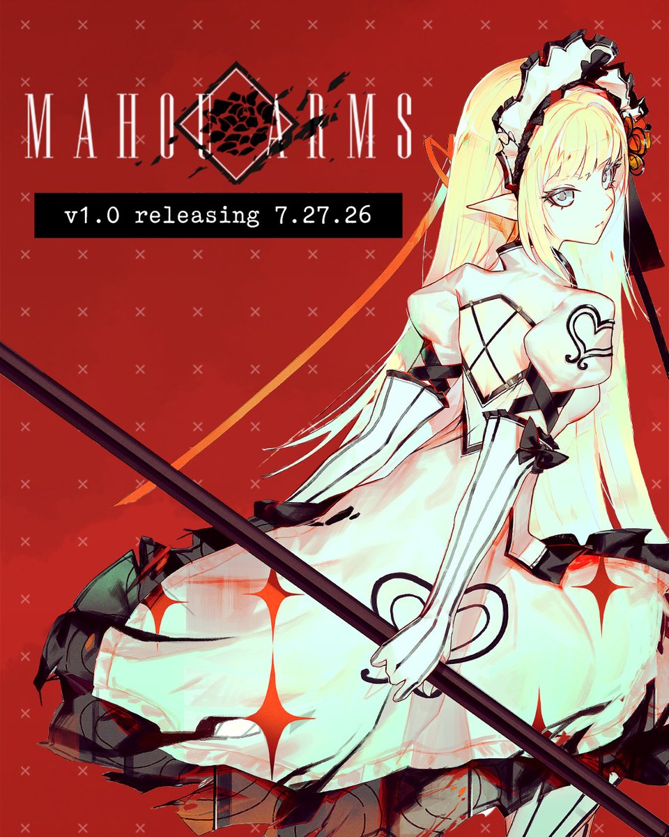 sekaiproject's tweet photo. Mahou Arms leaves Steam Early Access in just one week! Get your copy today before July 27th to receive the Founder’s Outfit for free! 

Read all about the upcoming updates over on Steam: https://t.co/HkiMo5kmS5 https://t.co/2dgmyeaeAS
