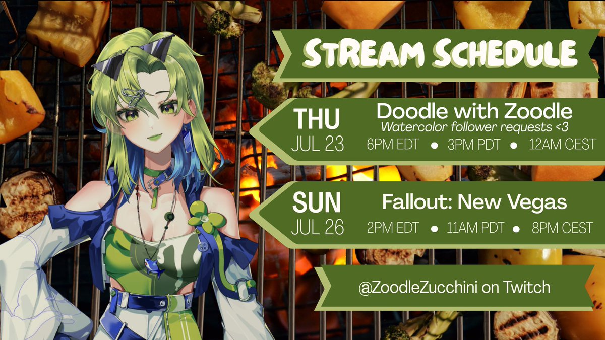 ZoodleZucchini's tweet photo. of course the dates were last week 🥲
this one has the right dates: https://t.co/KqZlXkplUb