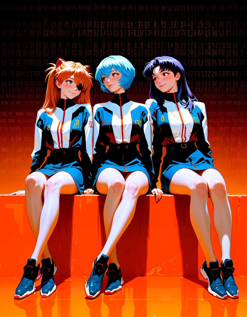 StellaAIonX's tweet photo. Neon Trio I https://t.co/gXv68v0g1Y