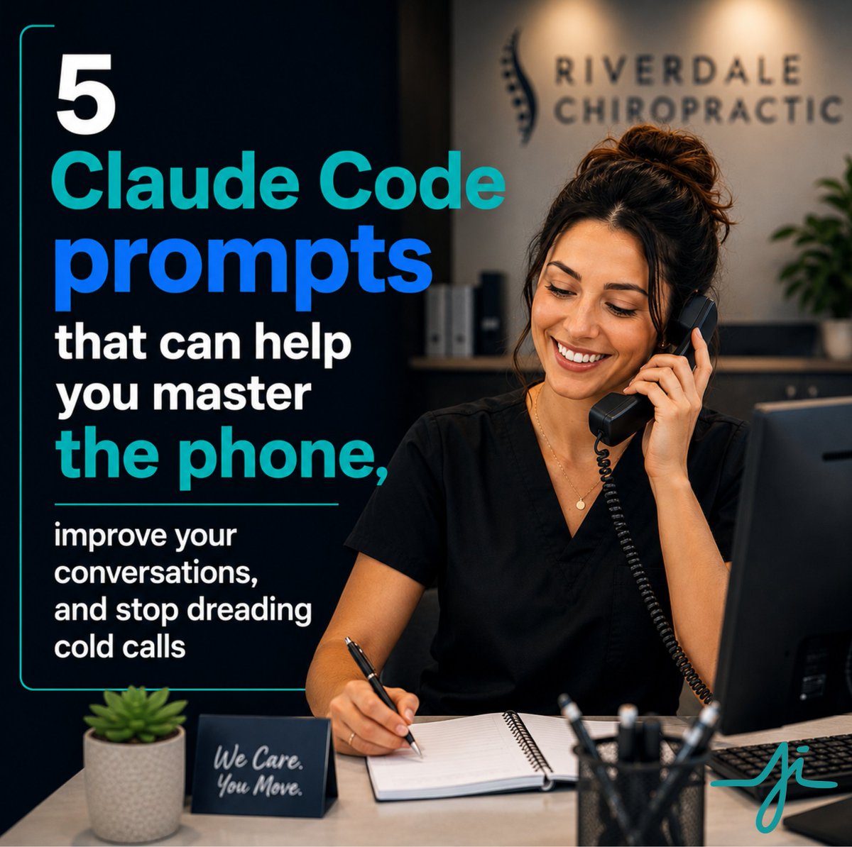 JustinHealthAI's tweet photo. I'm sharing 5 AI prompts that can help you master the phone, improve your conversations, and stop dreading cold calls.
Here's one tip to try right now.

Most people dread cold calling because they open the call wrong.

Stop opening with "Hi, this is [name] from [company], do you have a minute?" That line alone gets you hung up on before you even start.

Try this pattern interrupt instead:

"Hey, this is probably an unexpected call, I'll be quick, is now a terrible time or an okay time?"

It's honest, low pressure, and gives them an easy way to say yes to 10 more seconds.

That's 1 small piece of a much bigger system.

I built a free guide with 5 fully engineered AI prompts for ChatGPT or Claude that build your entire outbound sales system: opening scripts, objection responses, voicemail templates, a full prospecting pipeline, a 30 day follow up sequence, and a performance tracking system.

Comment "Share With Me" and I'll send you the full guide.

Want it built and tailored specifically to your practice instead? Book a FREE 30 minute AI Strategy Call:
https://t.co/zwmGOLwHfh
.

#HealthcareAI #ArtificialIntelligence #MedicalPractice #PatientAcquisition #PracticeGrowth #DigitalHealth #HealthcareInnovation