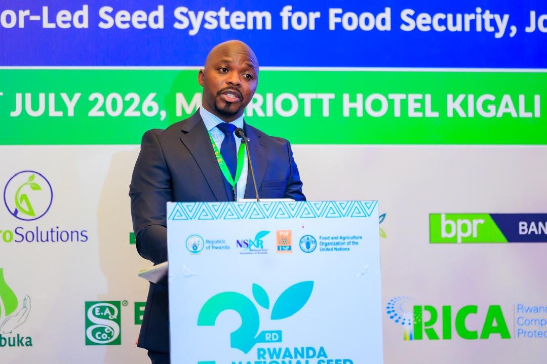 Ngabitsinze's tweet photo. It is an honour to participate today in the National Seeds Congress in Rwanda, bringing together policymakers, researchers, the private sector, development partners, and farmers around a shared vision: building a resilient, productive, and food-secure agricultural future.

Quality seed is the foundation of every successful harvest. It is where food security begins, where resilience to climate change is strengthened, and where economic transformation takes root. Investing in strong seed systems is an investment in farmers, in national prosperity, and in the well-being of future generations.

As Group Director General of the African Risk Capacity (ARC) Group, I reaffirm our commitment to working with Rwanda and partners across Africa to strengthen climate resilience, protect agricultural investments, and ensure that innovation reaches every farmer.

My sincere congratulations to the National Seed Association and the Government of Rwanda, and all partners for convening this important Congress.

#NationalSeedsCongress #Rwanda #SeedSystems #FoodSecurity #ClimateResilience #Agriculture #Innovation #AfricaRiskCapacity #SustainableDevelopment