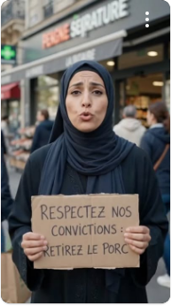 Mapi421's tweet photo. Par respect pour nos convictions religieuses ;
Sil la France refuse de respecter nos choix, je suis pleinement disposée à quitter le pays 
👉 N'attendez pas, partez vite habiter ailleurs https://t.co/1NUoPs1nGH