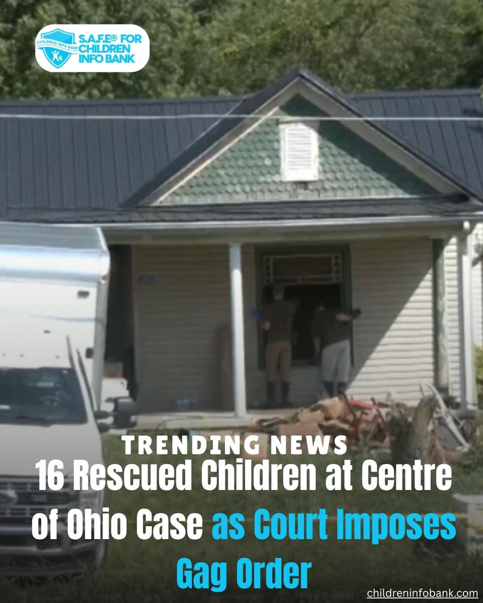 Childinfobank's tweet photo. A court in Ohio has issued a gag order in a high-profile case involving 16 children rescued from a home in Vinton County, underscoring the need to protect the children’s wellbeing while legal proceedings continue.
Read: https://t.co/hMq27OZfsb
#ChildProtection #ChildSafeguarding https://t.co/S6nVlHXF1B