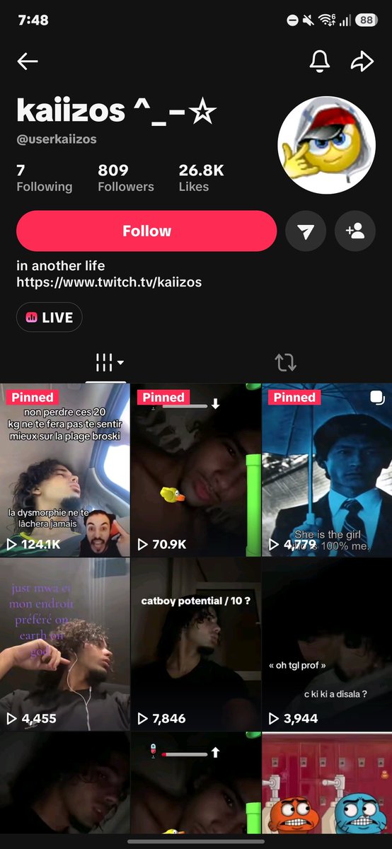 luxutas's tweet photo. dsc: cramptesmann 
tiktok: userkaiizos
( c'est pas moi mais allez le dm il kiffe )  #nsfw #nsfwtwt #discord #leak https://t.co/uzlGq225zO