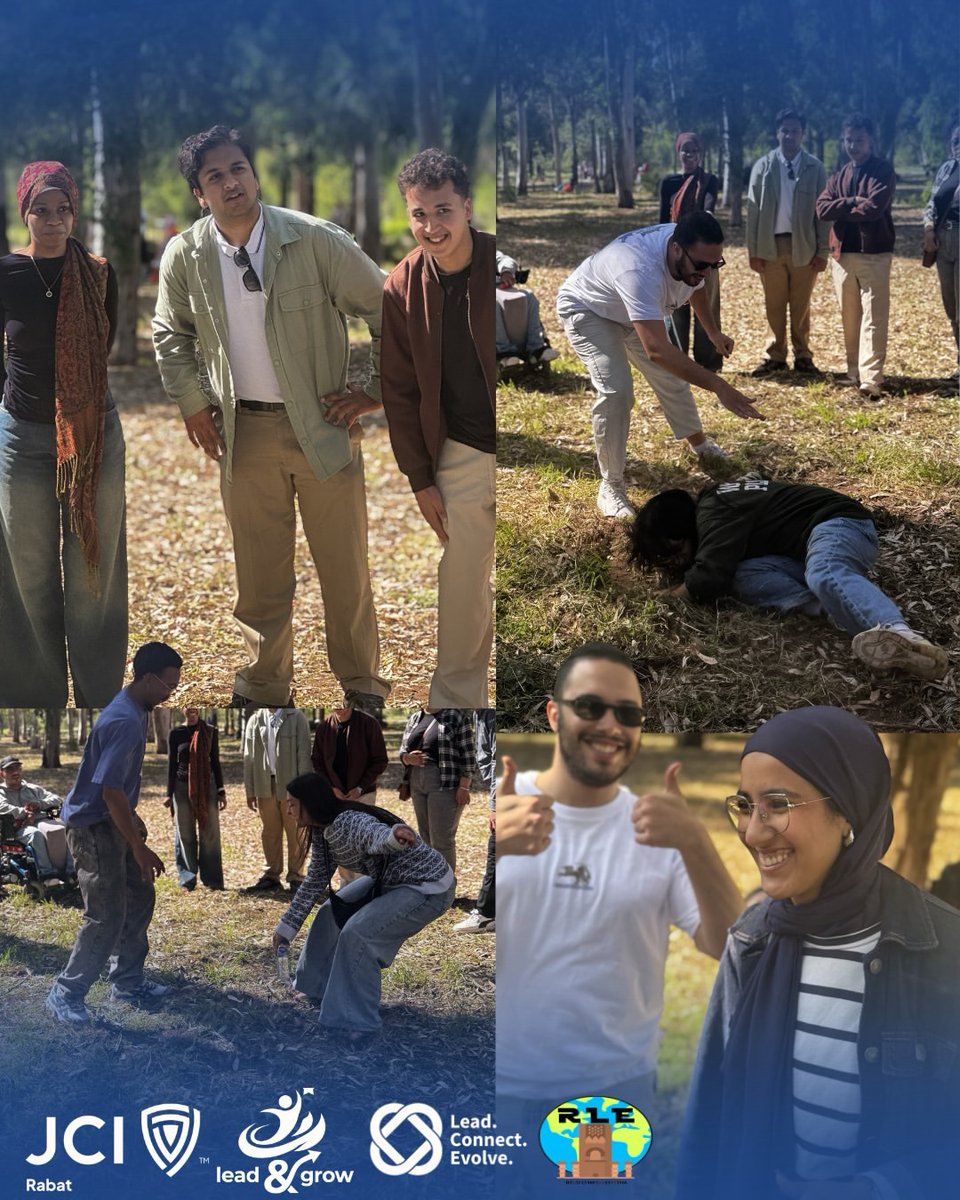 JCI_RABAT_'s tweet photo. 🌍📸 Retour en images sur notre Language &amp; Cultural Exchange ! Une après-midi riche en échanges, découvertes, jeux et belles rencontres à la Forêt Hilton de Rabat. Merci à tous les participants pour votre énergie et votre bonne humeur ! 💙 
#JCIRabat #JCI https://t.co/dqKykPj2u1