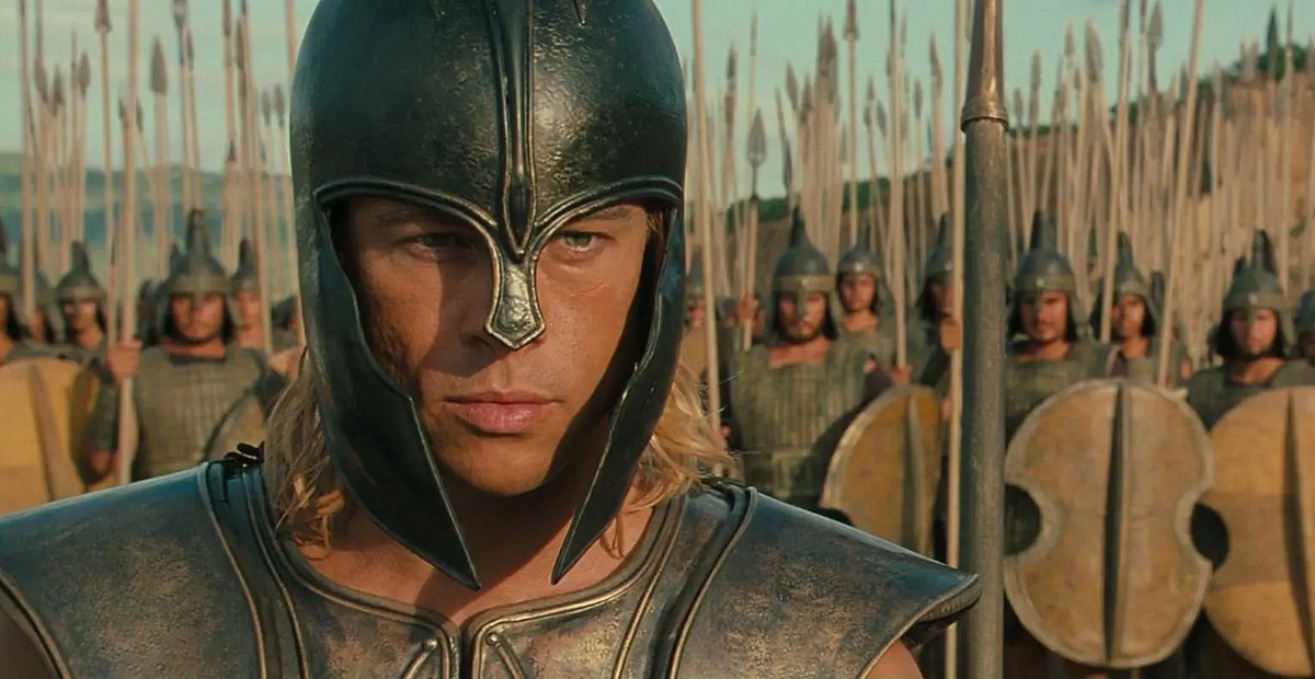 screenscaps's tweet photo. brad pitt in troy (2004) https://t.co/xRTq7wTXcz