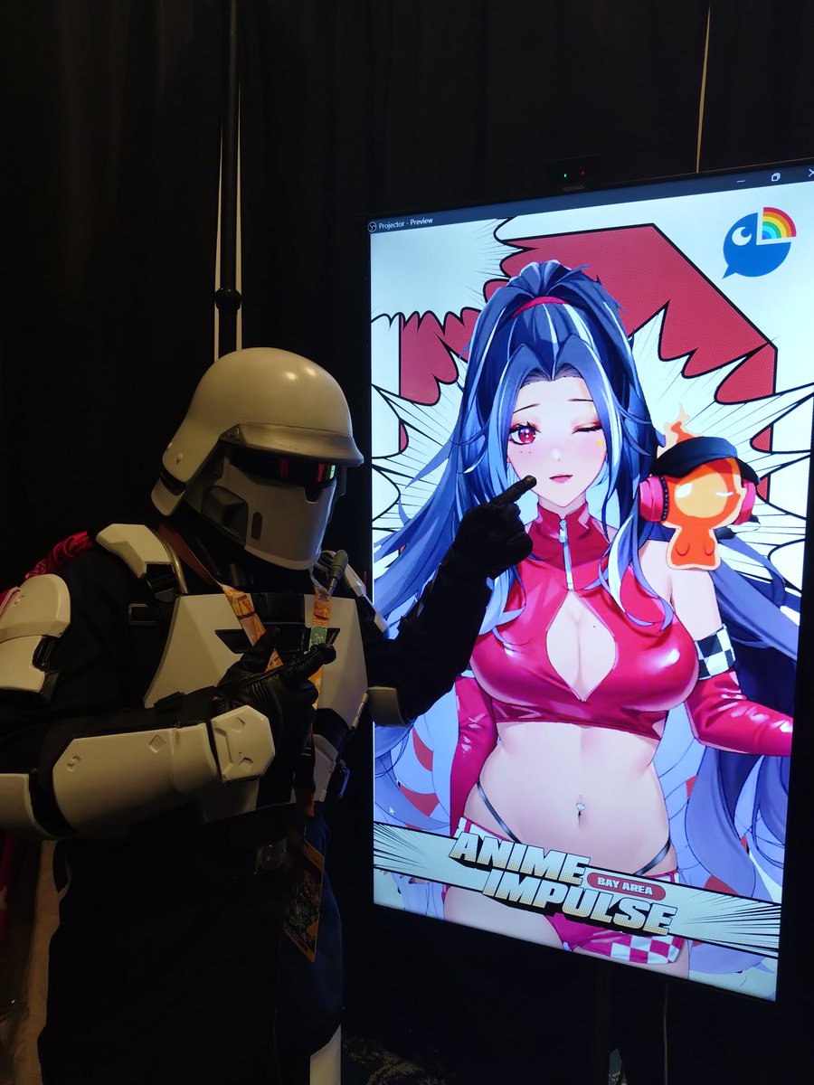 daniel_g808's tweet photo. #ScarleYonaguni
Thank you Scarle for the #ANIMEImpulse meet and greet. I had so much fun. Made the travel worth it.
Glad you liked my Helldivers 2 cosplay. It holds a special place in my heart since you stepped on me wearing it in the game lol. https://t.co/gZVH4fysq0
