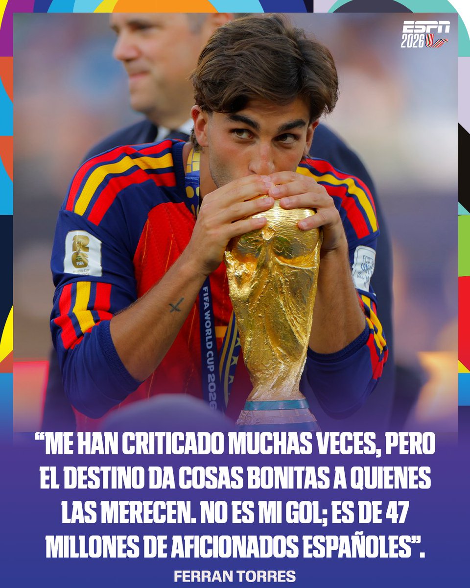 ESPNDeportes's tweet photo. El gol que inmortalizará para siempre a Ferran Torres.🦈⚽️🏆🇪🇸 https://t.co/gQGUKu7rcE