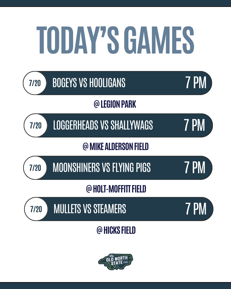 ONSLBaseball's tweet photo. It's Game Day!
A full slate of baseball is on tap!
Check out today's matchups and don't miss a second of the action.
Watch live:
https://t.co/SNf4MWfcEI
#GameDay #SummerBaseball #ONSL https://t.co/JKhmq9LBGT